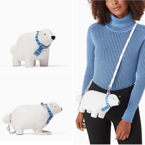 Kate Spade Polar Bear Crossbody Purse - Picture 2 of 9